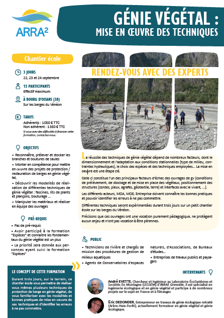 Formation GV programme