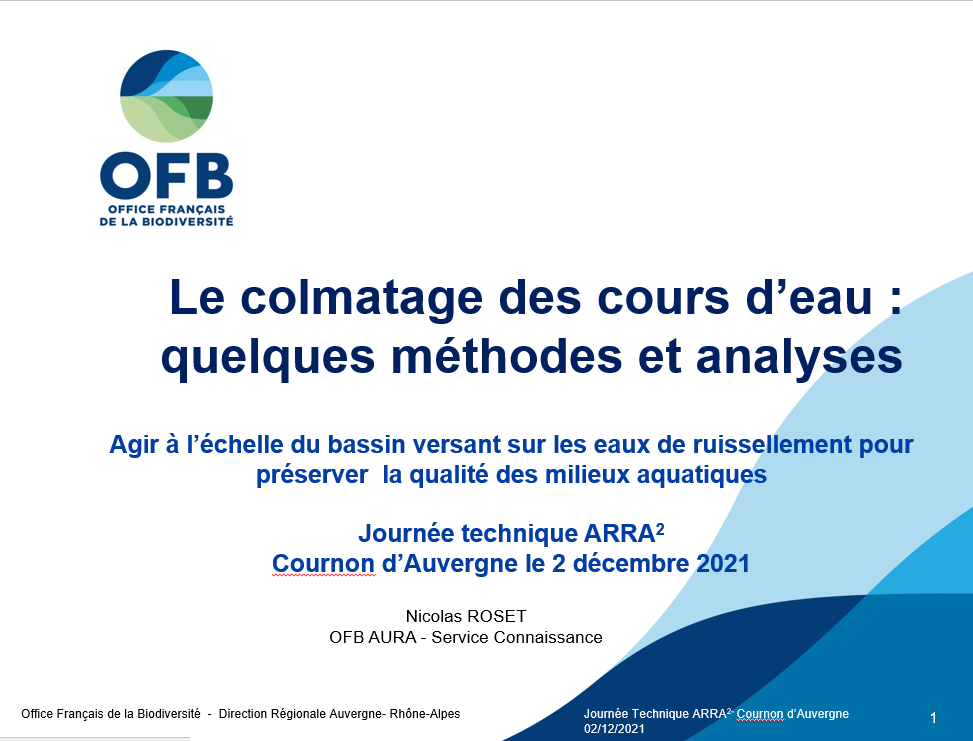 OFB Colmatage