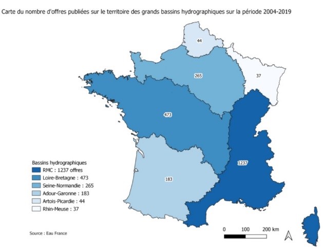 Analyse quantitative carte