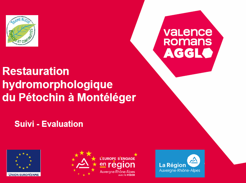 5-Suivi multi-indicateurs de la restauration hydromorphologique du Pétochin à Montéléger - C.CADET-Valence Romans Agglo