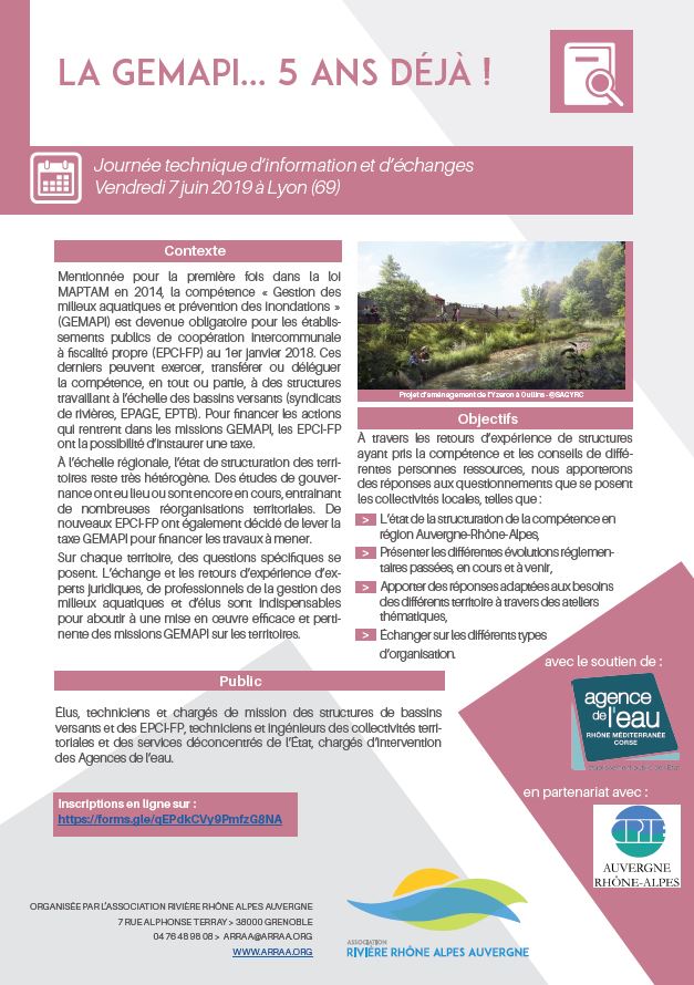 programme_JT GEMAPI 2019_7 juin Lyon