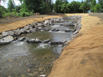 Travaux de restauration de la continuité écologique sur l'Artière - Clermont Auvergne Métropole