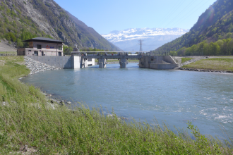 Barrage hydroélectrique de Livet-Gavet - © BIOTEC