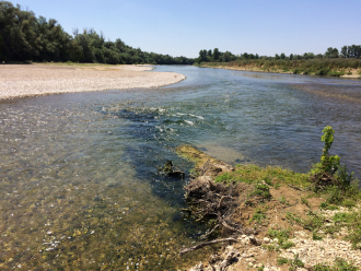 Confluence Doubs Loue - © Tom Conry