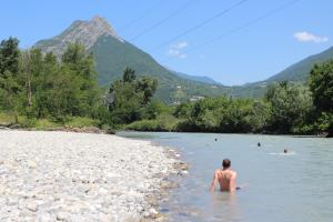 baignade dans le Drac Grenoble 2025