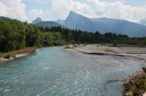 Le Giffre, l'une des dernières rivières en tresses d'Europe (Haute-Savoie) - N.Valé