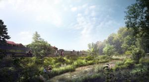 Projet d’aménagement de l’Yzeron à Oullins - ©SAGYRC