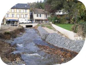 Ruisseau de Cubes après travaux (©V.Jourdan)