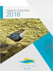 Rapport d'activité 2016 de l'Association Rivière Rhône Alpes Auvergne